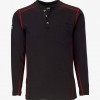 FR Long Sleeve Knit Henley