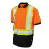 Birdseye Mesh Short Sleeve Safety Polo Shirt