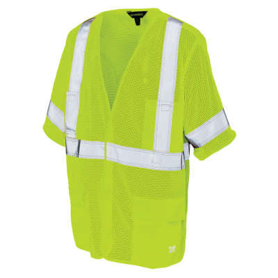 Mesh Safety Vest with Sleeves