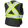 Poly Twill Harness Compatible Safety Vest