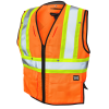 Poly Twill Harness Compatible Safety Vest