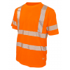 Polyester Jersey Short Sleeve Safety T-Shirt