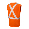 Polyester Jersey Sleeveless Safety T-Shirt