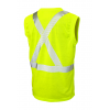 Polyester Jersey Sleeveless Safety T-Shirt