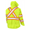 Premium Ripstop Safety Rain Jacket