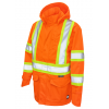 Premium Ripstop Safety Rain Jacket