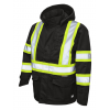 Premium Ripstop Safety Rain Jacket