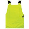 Ripstop Unlined Safety Rain Bib Overall