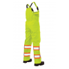 Ripstop Unlined Safety Rain Bib Overall