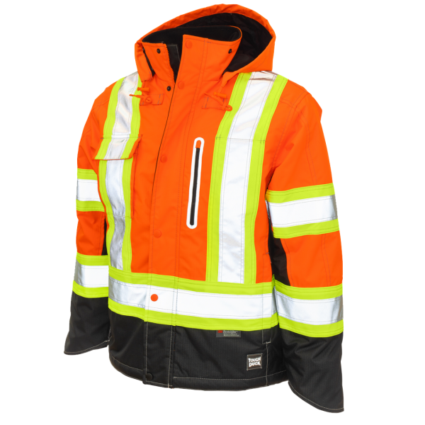 Ripstop Fleece Lined Safety Jacket