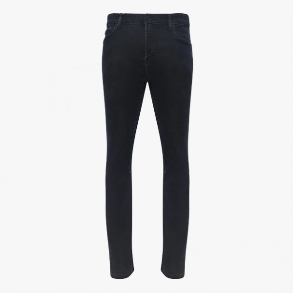 Stretch Work Jeans (Knit) with Elastic Waistband