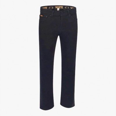 Stretch Work Jeans (Knit) with Laminated Polar Lining