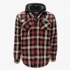  Quilted Flannel Shirt with Hood - LIMITED EDITION
