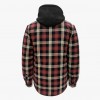  Quilted Flannel Shirt with Hood - LIMITED EDITION