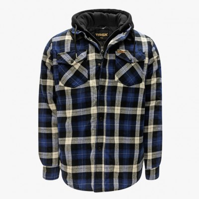  Quilted Flannel Shirt with Hood - LIMITED EDITION