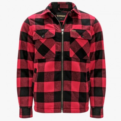 Heavy Weight Flannel Jacket with Sherpa Lining