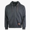 Full Length Zipper Micropolar Lined Hoodie