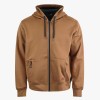 Full Length Zipper Micropolar Lined Hoodie