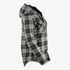 Ladies Flannel Jacket With Sherpa Lining