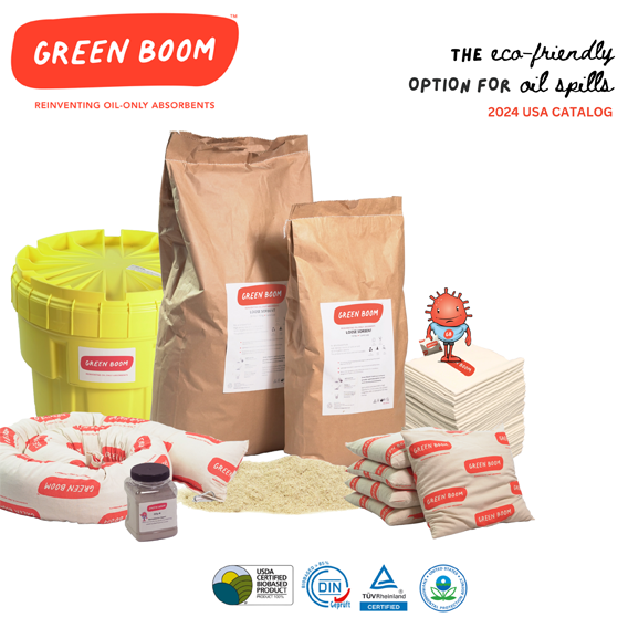 Green Boom Absorbents